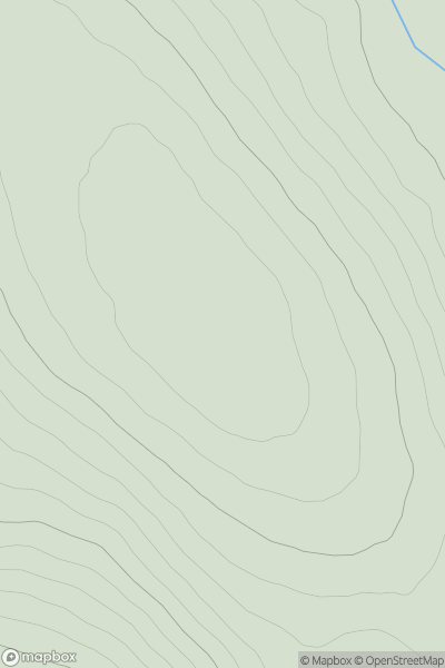 Thumbnail image for Druim Buidhe [Loch Vaich to Moray Firth] showing contour plot for surrounding peak